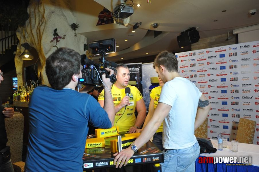 Nemiroff 2012 - Press Conference # Armwrestling # Armpower.net