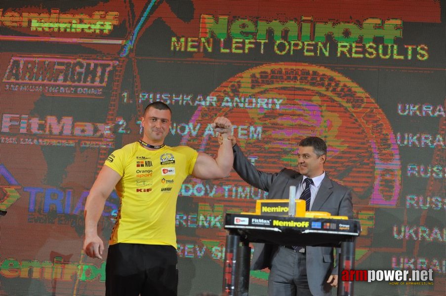 Nemiroff 2012 - Left Hand # Siłowanie na ręce # Armwrestling # Armpower.net