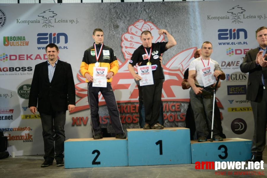 Polish Nationals 2014 - Mistrzostwa Polski 2014 - lewa ręka # Siłowanie na ręce # Armwrestling # Armpower.net