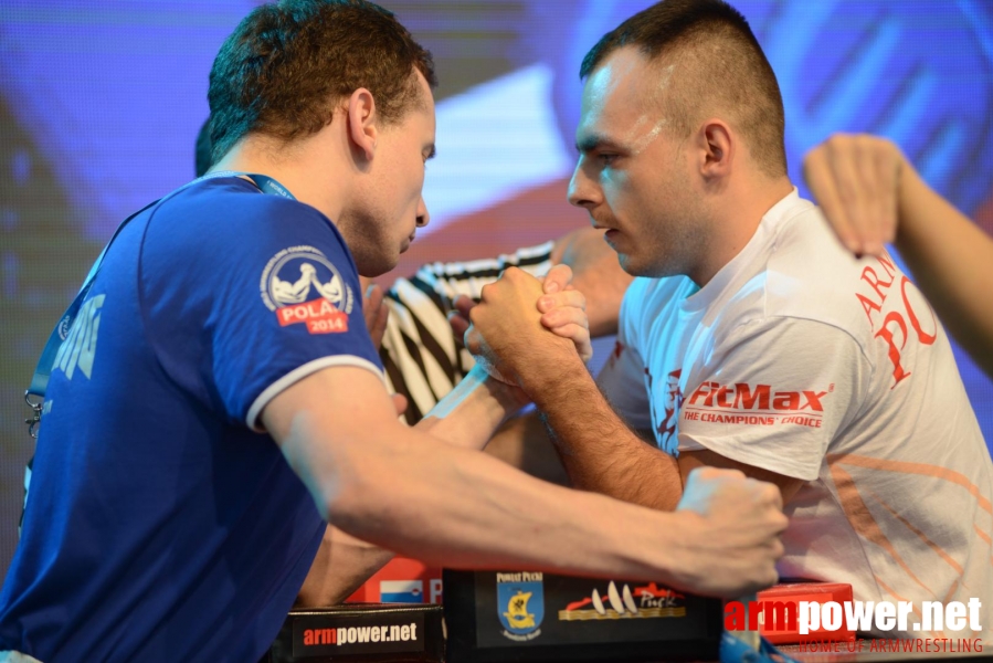 World Armwrestling Championship for Disabled 2014, Puck, Poland - left hand # Armwrestling # Armpower.net