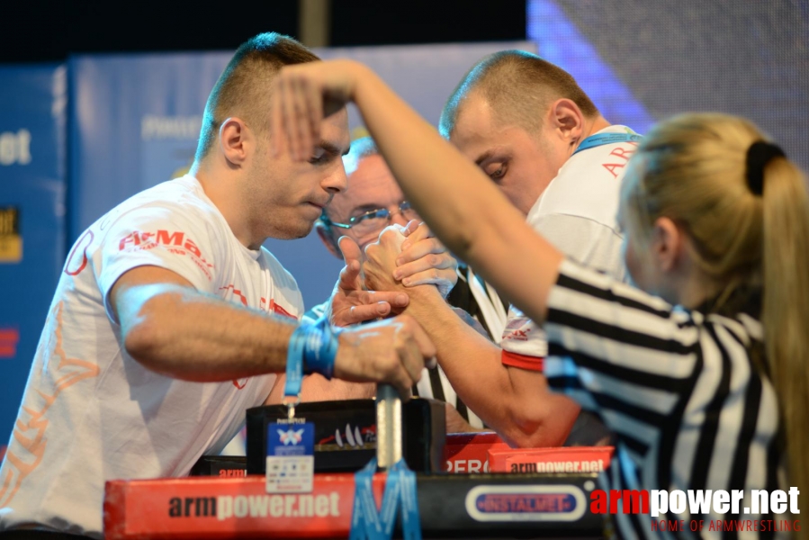 World Armwrestling Championship for Disabled 2014, Puck, Poland - left hand # Aрмспорт # Armsport # Armpower.net