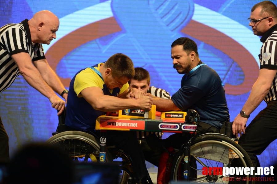 World Armwrestling Championship for Disabled 2014, Puck, Poland - left hand # Aрмспорт # Armsport # Armpower.net