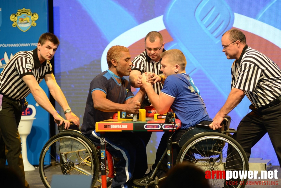 World Armwrestling Championship for Disabled 2014, Puck, Poland - left hand # Armwrestling # Armpower.net