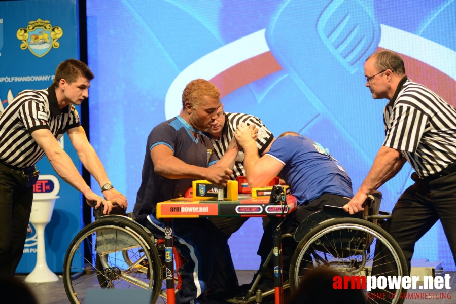 World Armwrestling Championship for Disabled 2014, Puck, Poland - left hand # Armwrestling # Armpower.net