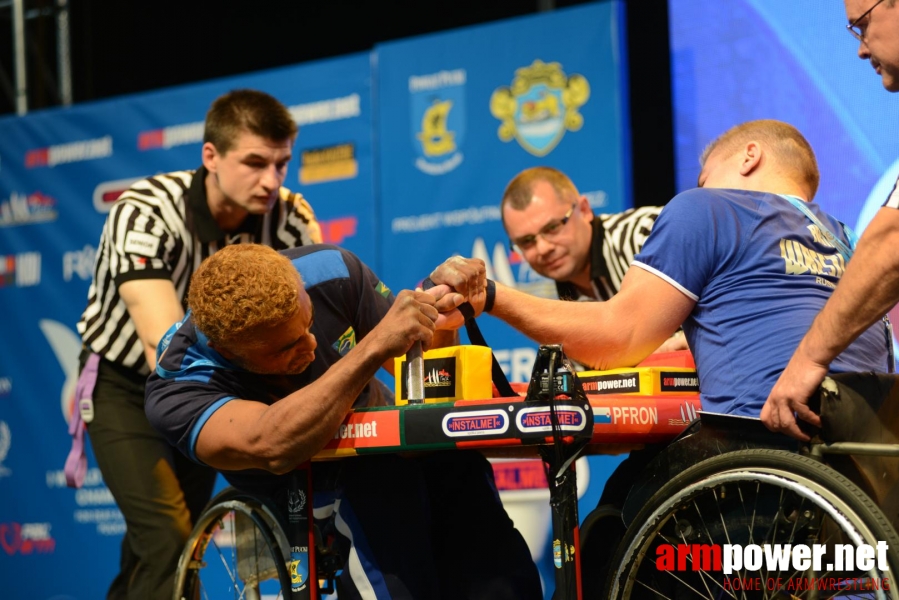 World Armwrestling Championship for Disabled 2014, Puck, Poland - left hand # Armwrestling # Armpower.net