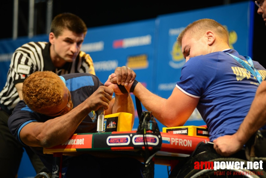 World Armwrestling Championship for Disabled 2014, Puck, Poland - left hand # Armwrestling # Armpower.net