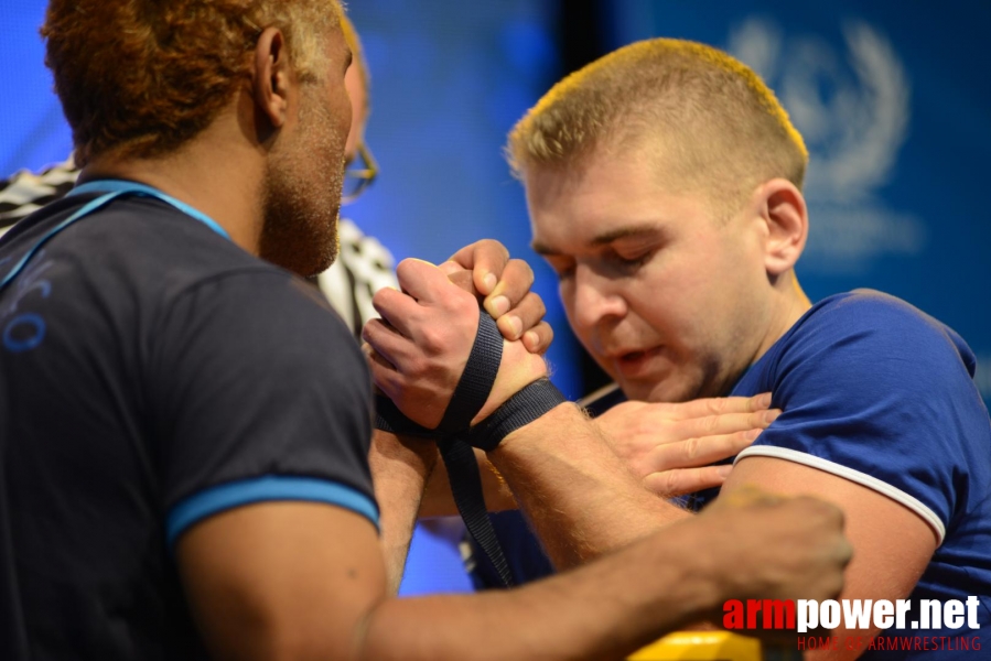 World Armwrestling Championship for Disabled 2014, Puck, Poland - left hand # Siłowanie na ręce # Armwrestling # Armpower.net