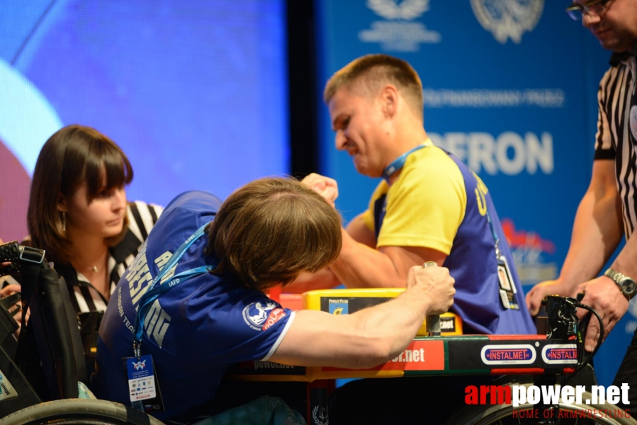 World Armwrestling Championship for Disabled 2014, Puck, Poland - left hand # Siłowanie na ręce # Armwrestling # Armpower.net