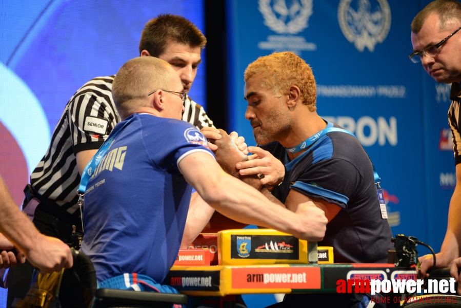 World Armwrestling Championship for Disabled 2014, Puck, Poland - left hand # Aрмспорт # Armsport # Armpower.net