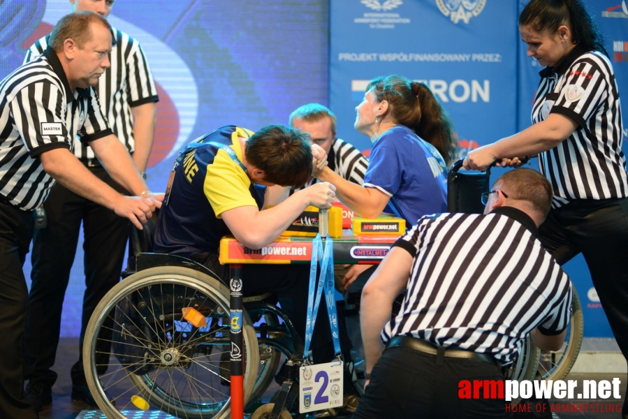 World Armwrestling Championship for Disabled 2014, Puck, Poland - left hand # Armwrestling # Armpower.net