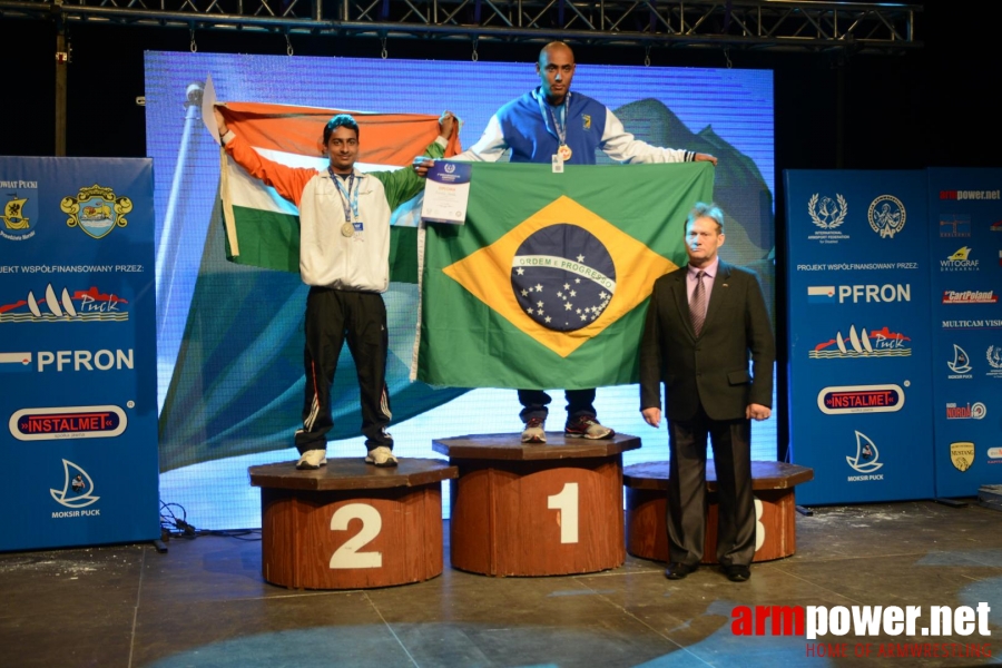 World Armwrestling Championship for Disabled 2014, Puck, Poland - left hand # Armwrestling # Armpower.net