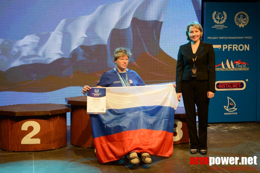 World Armwrestling Championship for Disabled 2014, Puck, Poland - left hand # Siłowanie na ręce # Armwrestling # Armpower.net