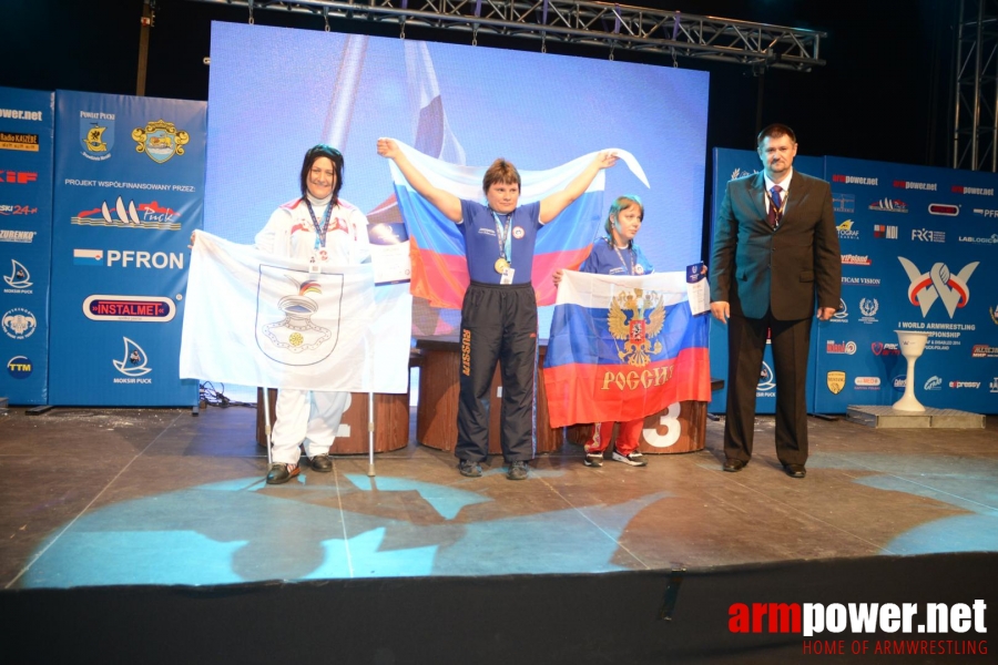 World Armwrestling Championship for Disabled 2014, Puck, Poland - left hand # Aрмспорт # Armsport # Armpower.net