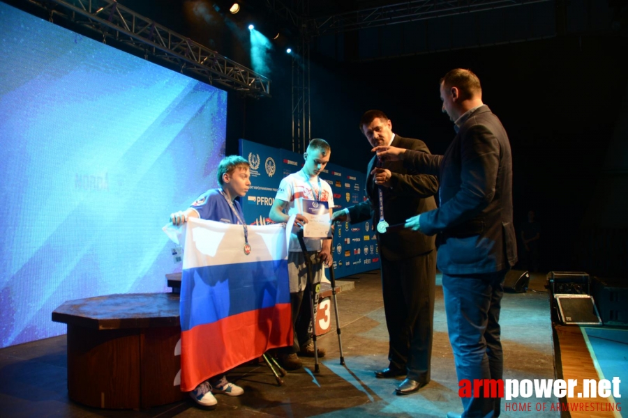 World Armwrestling Championship for Disabled 2014, Puck, Poland - left hand # Siłowanie na ręce # Armwrestling # Armpower.net