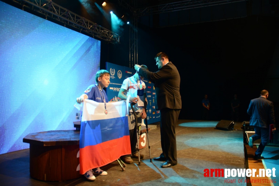 World Armwrestling Championship for Disabled 2014, Puck, Poland - left hand # Aрмспорт # Armsport # Armpower.net