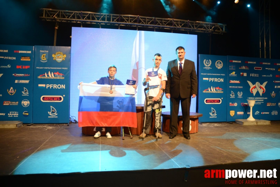 World Armwrestling Championship for Disabled 2014, Puck, Poland - left hand # Armwrestling # Armpower.net