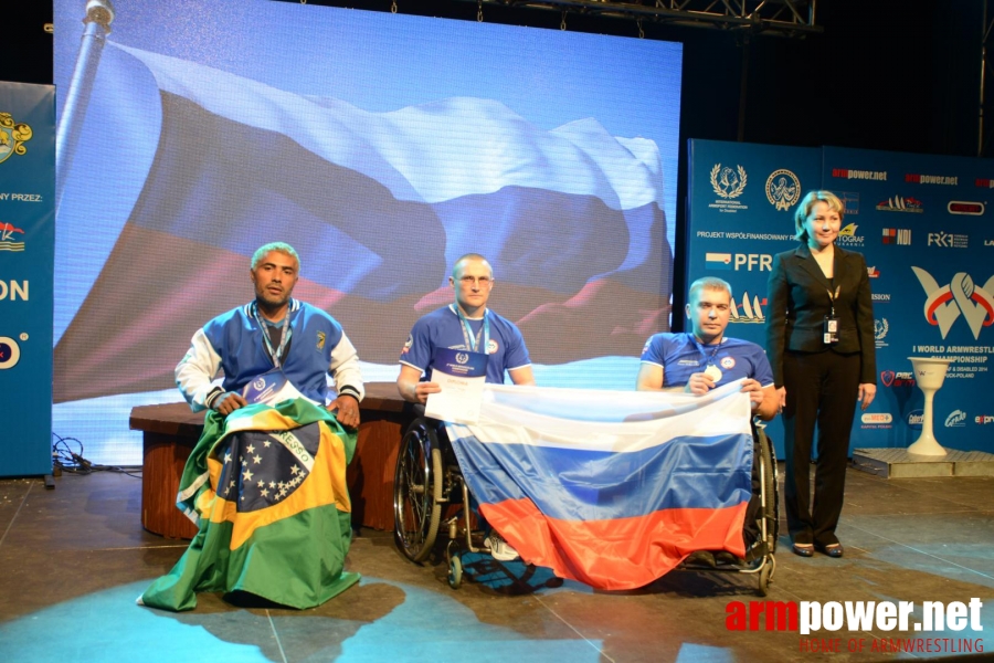 World Armwrestling Championship for Disabled 2014, Puck, Poland - left hand # Armwrestling # Armpower.net