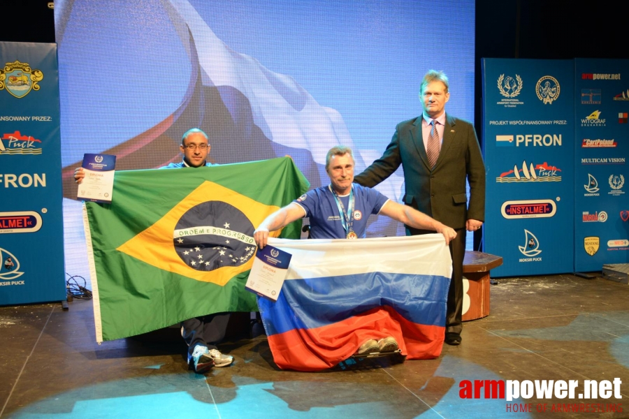 World Armwrestling Championship for Disabled 2014, Puck, Poland - left hand # Siłowanie na ręce # Armwrestling # Armpower.net