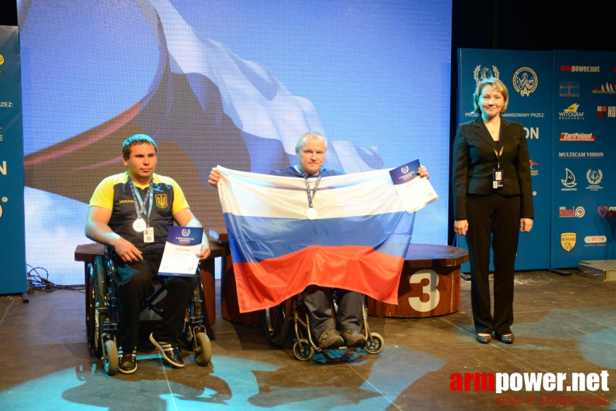 World Armwrestling Championship for Disabled 2014, Puck, Poland - left hand # Armwrestling # Armpower.net