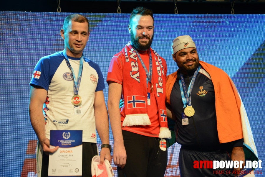 World Armwrestling Championship for Disabled 2014, Puck, Poland - left hand # Aрмспорт # Armsport # Armpower.net