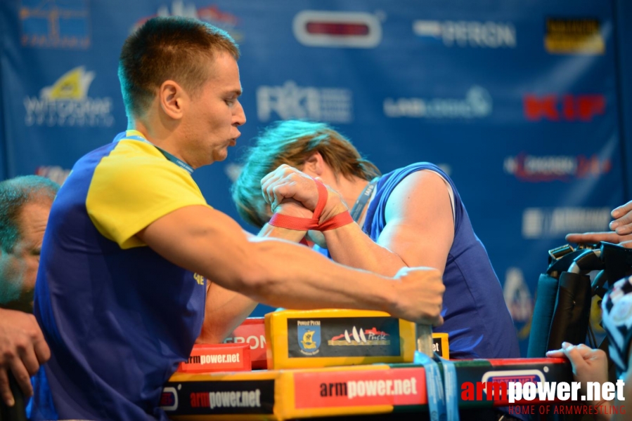 World Armwrestling Championship for Disabled 2014, Puck, Poland - left hand # Aрмспорт # Armsport # Armpower.net