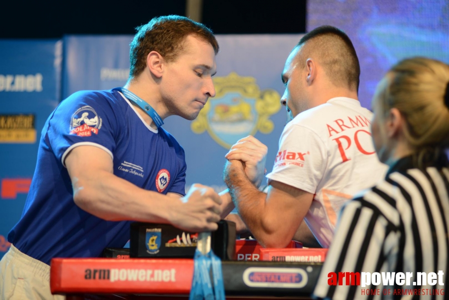 World Armwrestling Championship for Disabled 2014, Puck, Poland - left hand # Aрмспорт # Armsport # Armpower.net