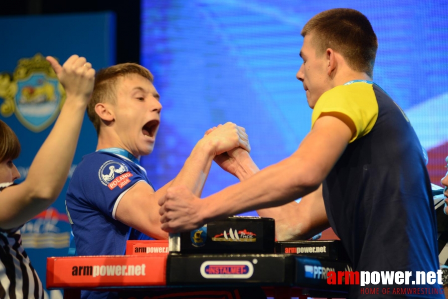 World Armwrestling Championship for Disabled 2014, Puck, Poland - right hand # Aрмспорт # Armsport # Armpower.net