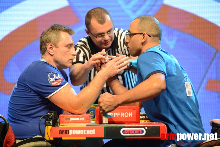 World Armwrestling Championship for Disabled 2014, Puck, Poland - right hand # Aрмспорт # Armsport # Armpower.net