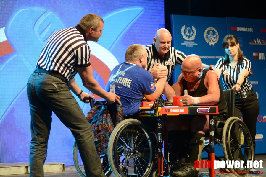 World Armwrestling Championship for Disabled 2014, Puck, Poland - right hand # Siłowanie na ręce # Armwrestling # Armpower.net