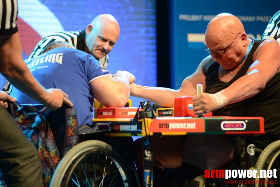 World Armwrestling Championship for Disabled 2014, Puck, Poland - right hand # Aрмспорт # Armsport # Armpower.net