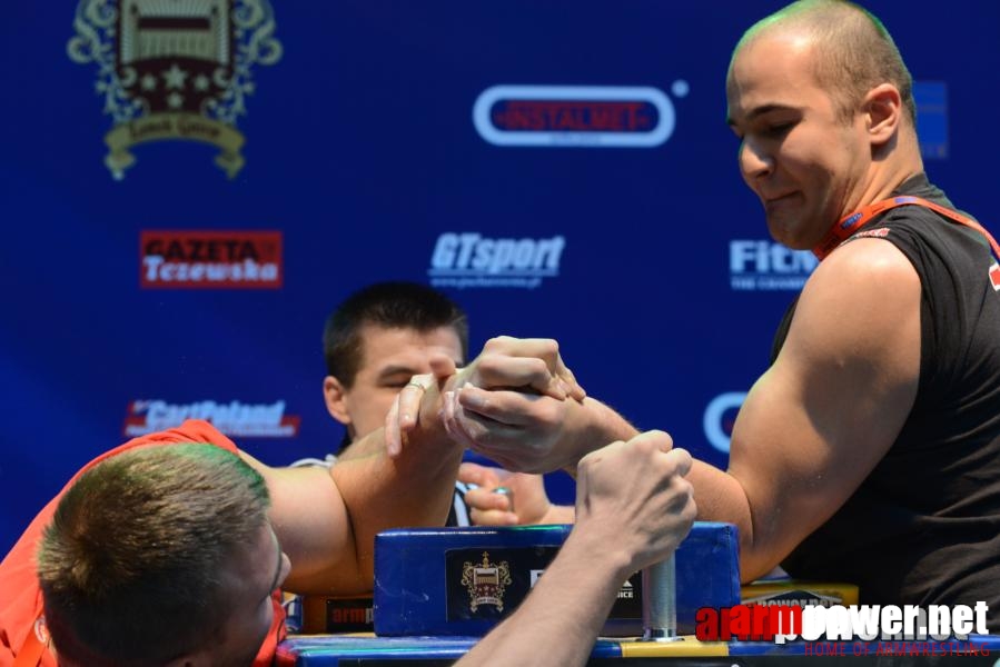 XV Puchar Polski 2014 - lewa ręka - eliminacje # Siłowanie na ręce # Armwrestling # Armpower.net