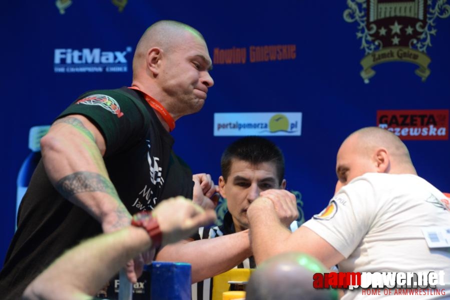 XV Puchar Polski 2014 - lewa ręka - eliminacje # Siłowanie na ręce # Armwrestling # Armpower.net