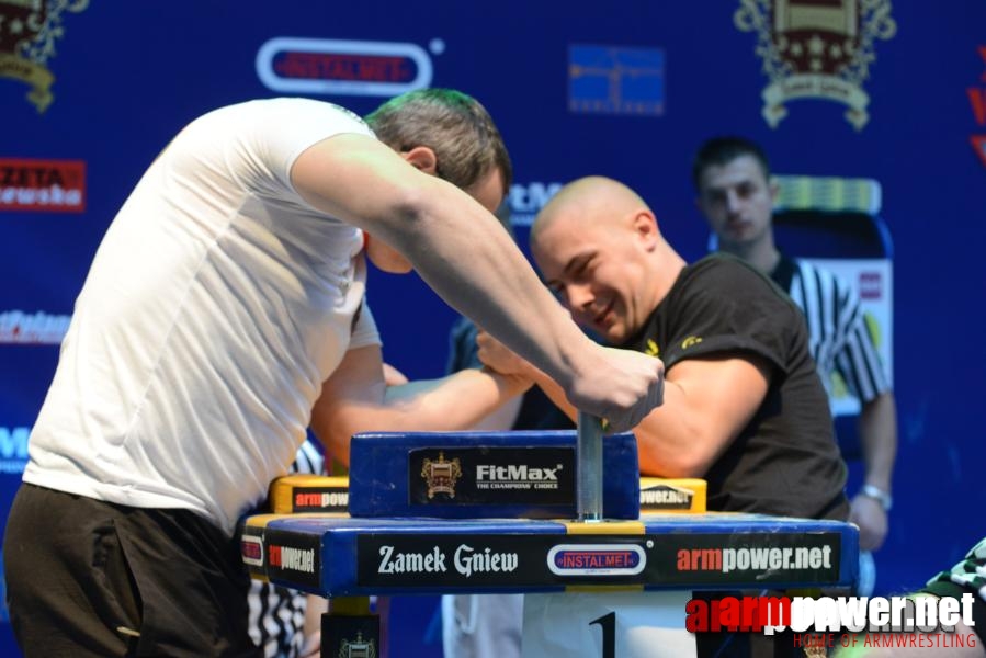 XV Puchar Polski 2014 - lewa ręka - eliminacje # Siłowanie na ręce # Armwrestling # Armpower.net