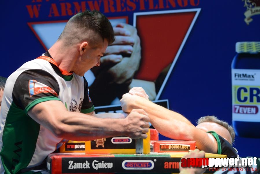 XV Puchar Polski 2014 - lewa ręka - eliminacje # Siłowanie na ręce # Armwrestling # Armpower.net