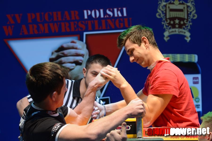 XV Puchar Polski 2014 - lewa ręka - eliminacje # Siłowanie na ręce # Armwrestling # Armpower.net