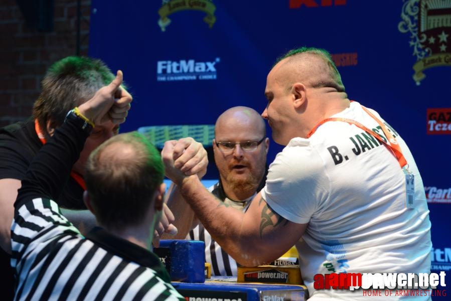 XV Puchar Polski 2014 - lewa ręka - eliminacje # Siłowanie na ręce # Armwrestling # Armpower.net