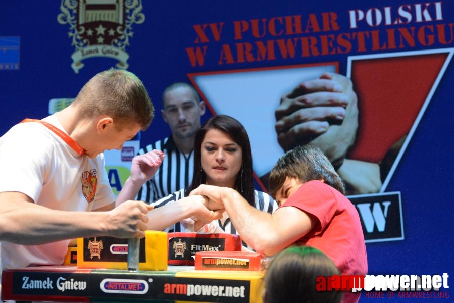 XV Puchar Polski 2014 - lewa ręka - eliminacje # Armwrestling # Armpower.net