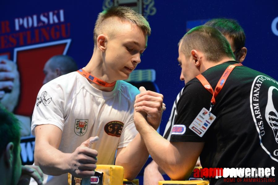 XV Puchar Polski 2014 - lewa ręka - eliminacje # Siłowanie na ręce # Armwrestling # Armpower.net