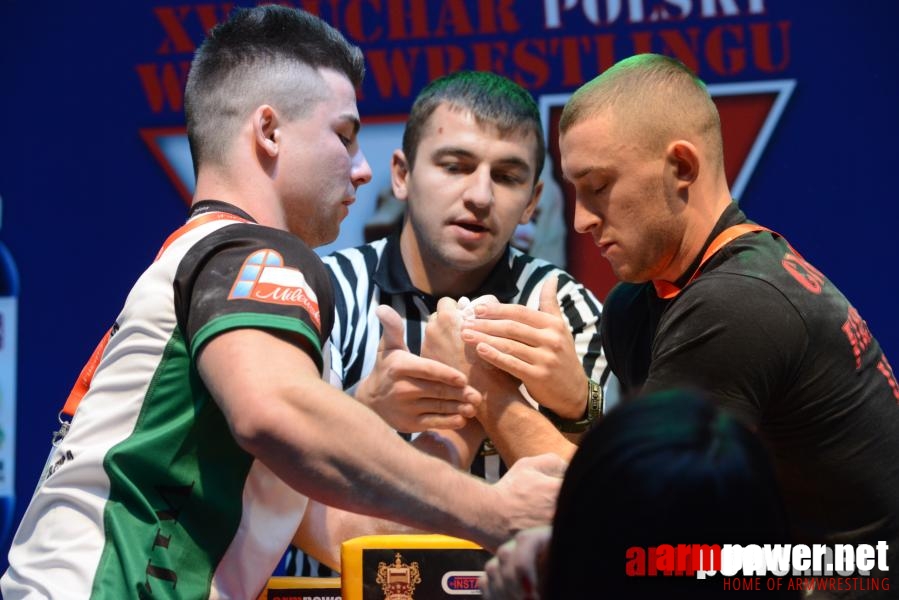 XV Puchar Polski 2014 - lewa ręka - eliminacje # Siłowanie na ręce # Armwrestling # Armpower.net