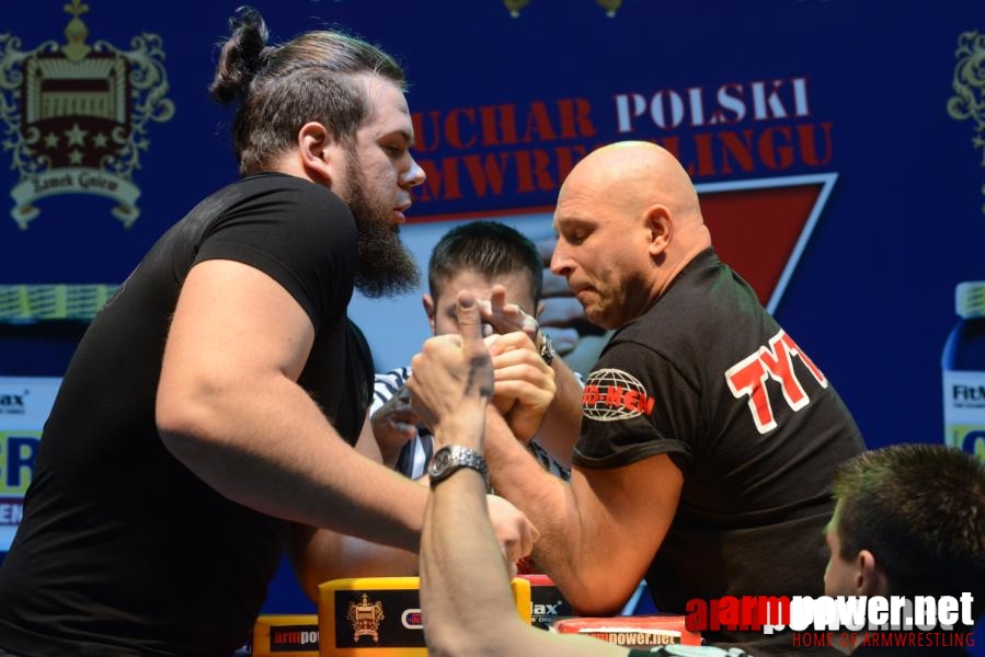 XV Puchar Polski 2014 - lewa ręka - eliminacje # Armwrestling # Armpower.net