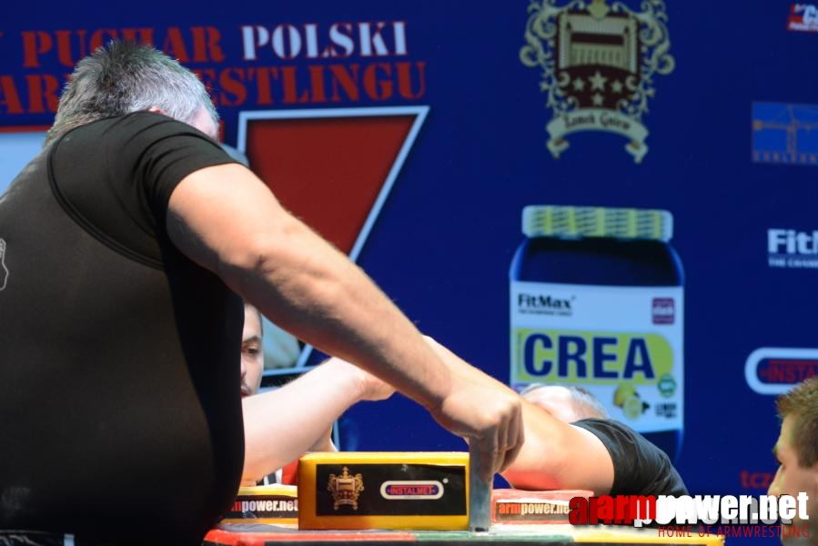 XV Puchar Polski 2014 - lewa ręka - eliminacje # Siłowanie na ręce # Armwrestling # Armpower.net