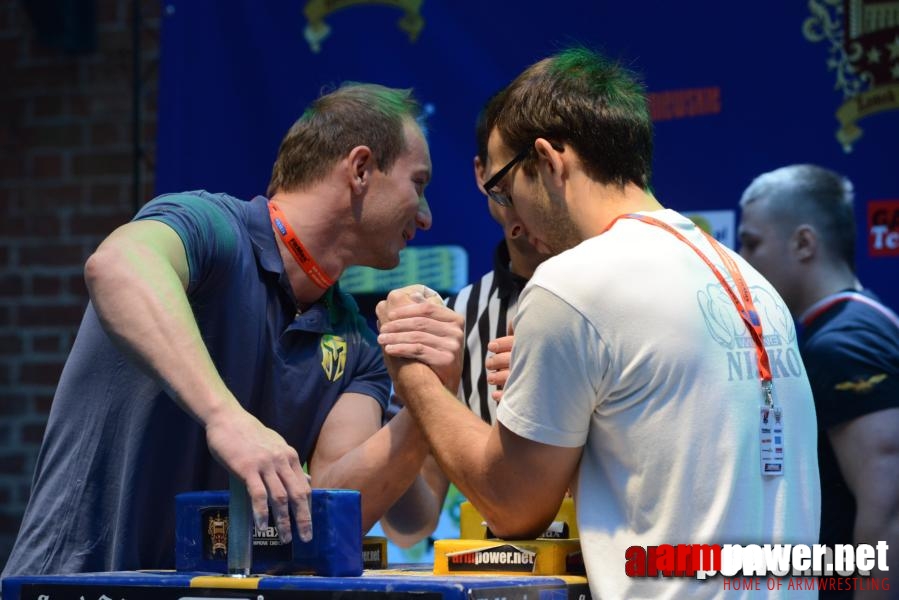 XV Puchar Polski 2014 - lewa ręka - eliminacje # Siłowanie na ręce # Armwrestling # Armpower.net