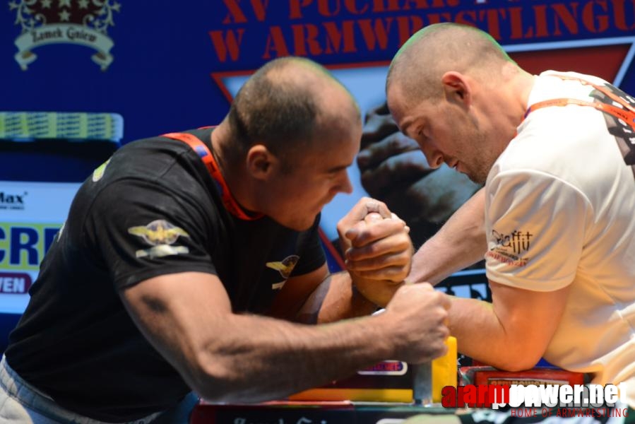 XV Puchar Polski 2014 - lewa ręka - eliminacje # Armwrestling # Armpower.net