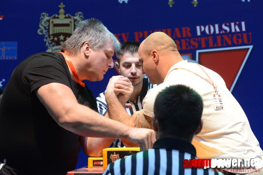 XV Puchar Polski 2014 - lewa ręka - eliminacje # Siłowanie na ręce # Armwrestling # Armpower.net