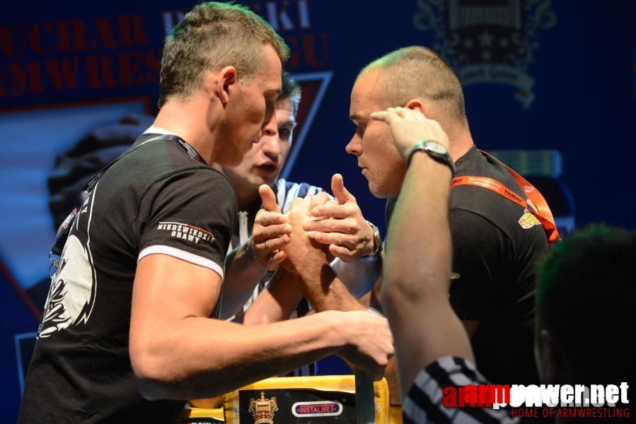 XV Puchar Polski 2014 - lewa ręka - finały # Armwrestling # Armpower.net