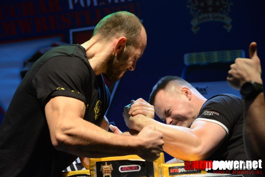 XV Puchar Polski 2014 - lewa ręka - finały # Armwrestling # Armpower.net