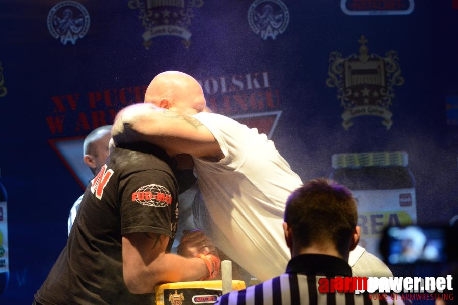 XV Puchar Polski 2014 - lewa ręka - finały # Siłowanie na ręce # Armwrestling # Armpower.net