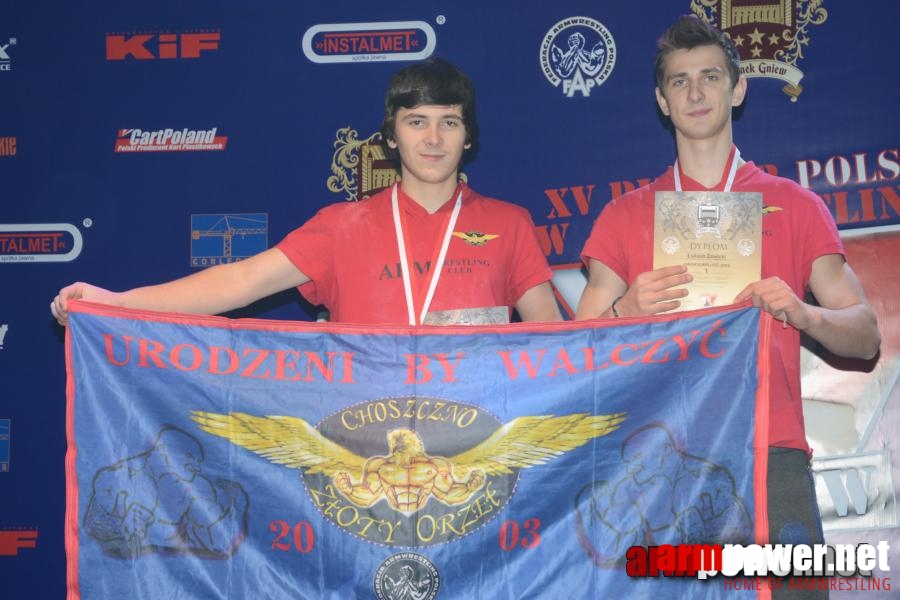 XV Puchar Polski 2014 - lewa ręka - finały # Siłowanie na ręce # Armwrestling # Armpower.net