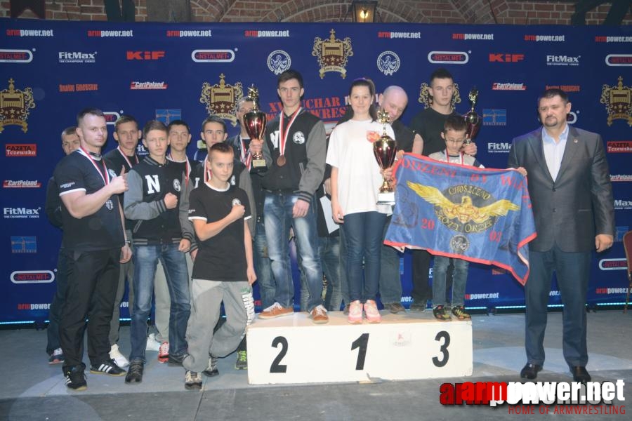 XV Puchar Polski 2014 - lewa ręka - finały # Siłowanie na ręce # Armwrestling # Armpower.net