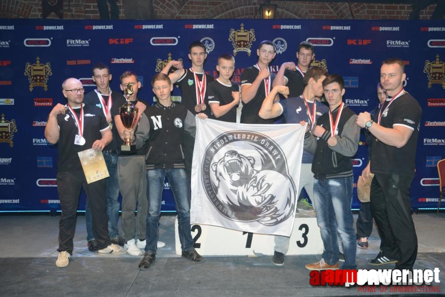 XV Puchar Polski 2014 - lewa ręka - finały # Armwrestling # Armpower.net